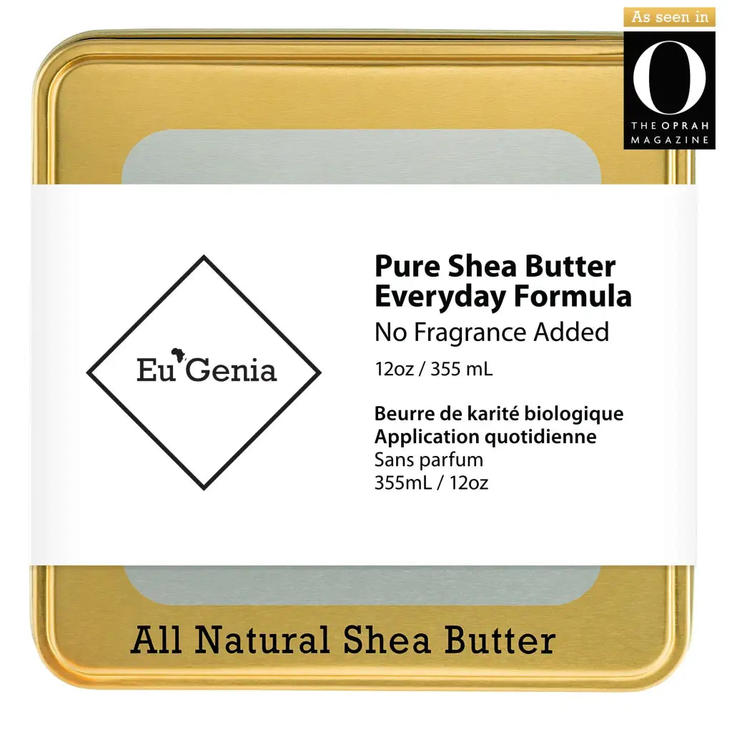 Unscented Shea Butter 340g-Moisturizer-EU'GENIA-The-Skincare-district
