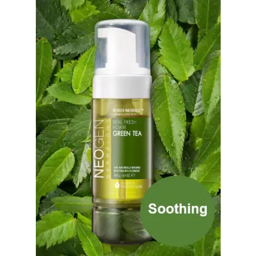 Real Fresh Foam Cleanser Green Tea-Cleanser-NEOGEN DERMALOGY-The-Skincare-district