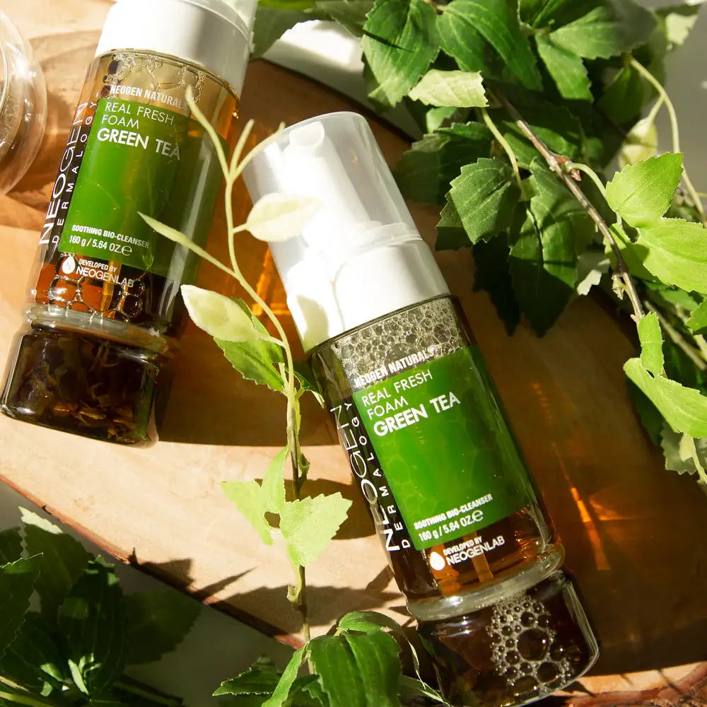 Real Fresh Foam Cleanser Green Tea-Cleanser-NEOGEN DERMALOGY-The-Skincare-district